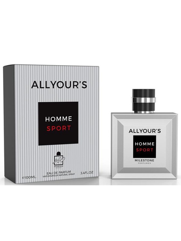 ARAB046 ALL YOURS HOMME SPORT MILESTONE (M)/ 100ML - Imagen 1